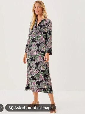 Lilly Pulitzer Sonoma Midi Long Sleeve Midi Dress - NWT